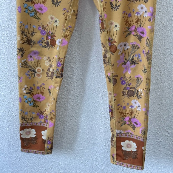 Spell & the Gypsy Collective Wild Bloom Athletic Workout Set - Mustard - Picture 3 of 11